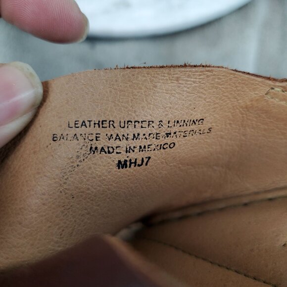 Born Shoes Womens Size 9 M/W Brown Leather Emmy II Wedge Sandals - Picture 10 of 11